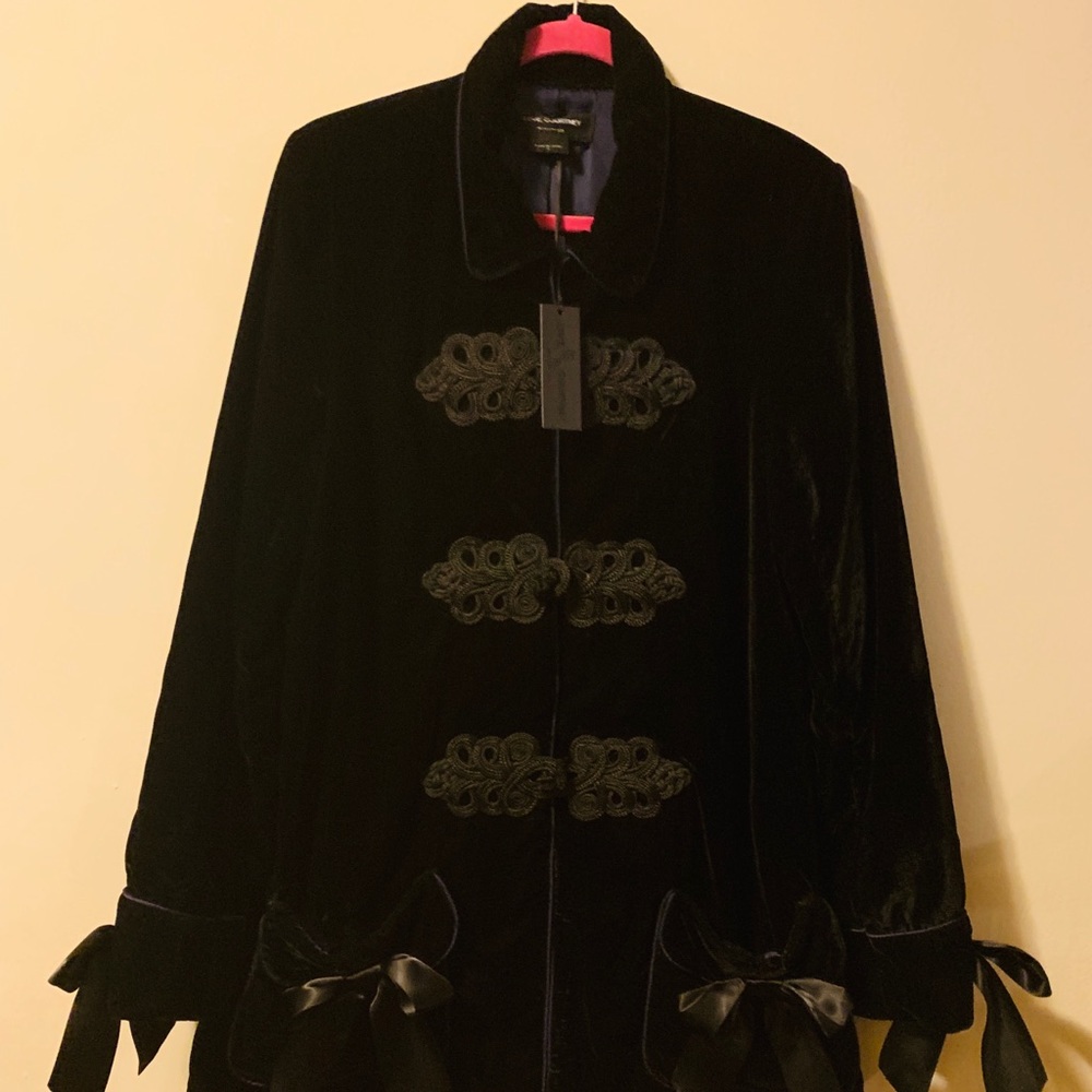 Love, Courtney x Nasty Gal Majestic Coat